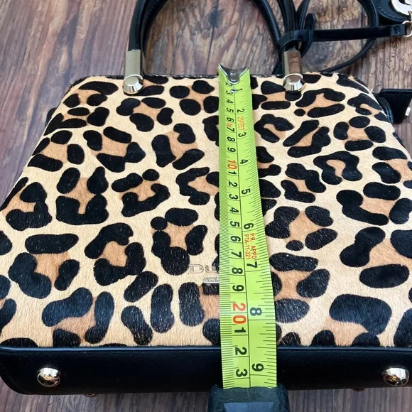 Dune of London leopard print handbag/crossbody bag - Picture 5 of 8